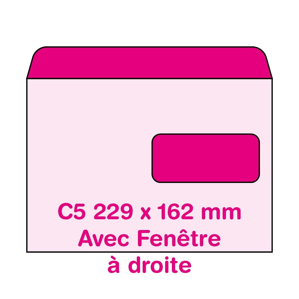 C5 (22.9 x 16.2 cm) AF Droite
