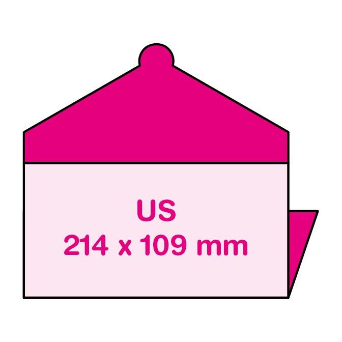 US (21.4 x 10.9cm)