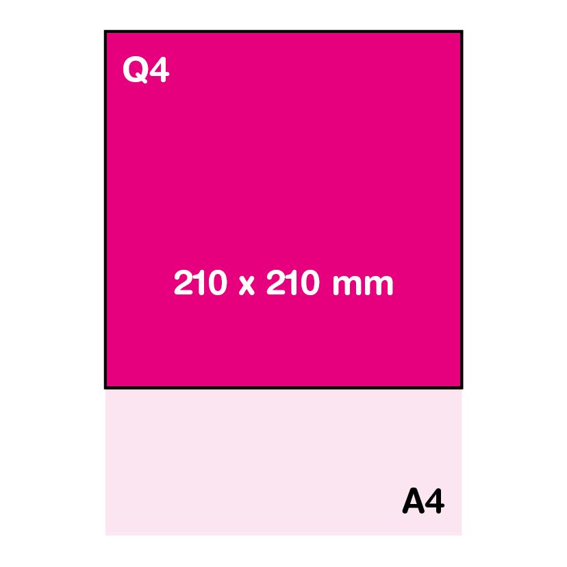 Format Q4 (21 x 21 cm)