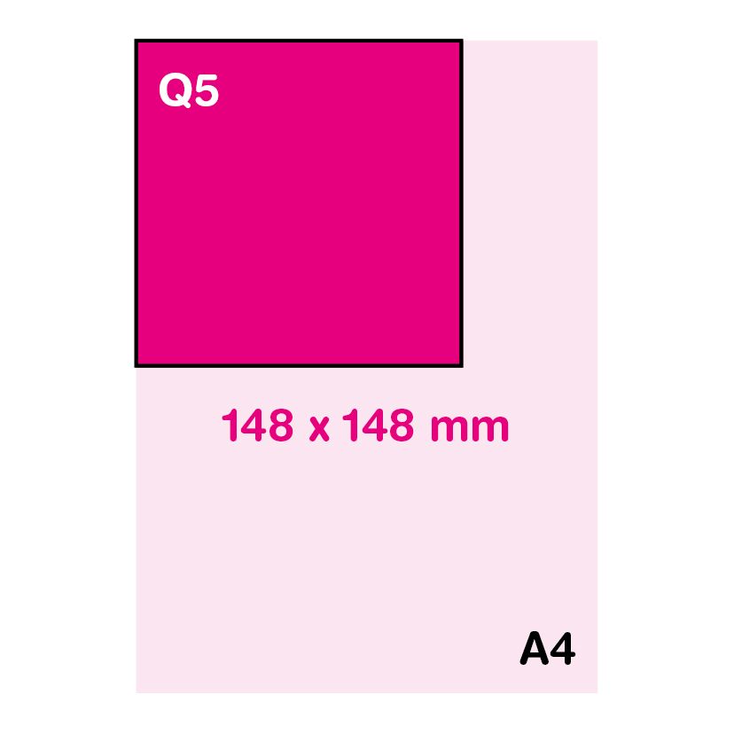 Format Q5 (14.8 x 14.8 cm)