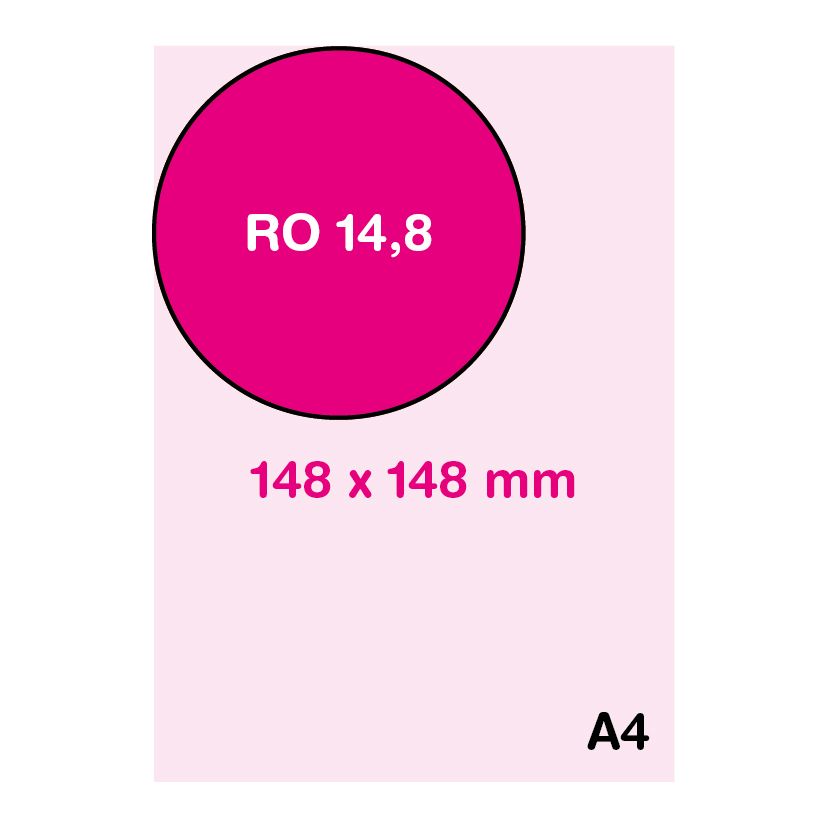 Format RO 14.8 (14.8 x 14.8 cm)
